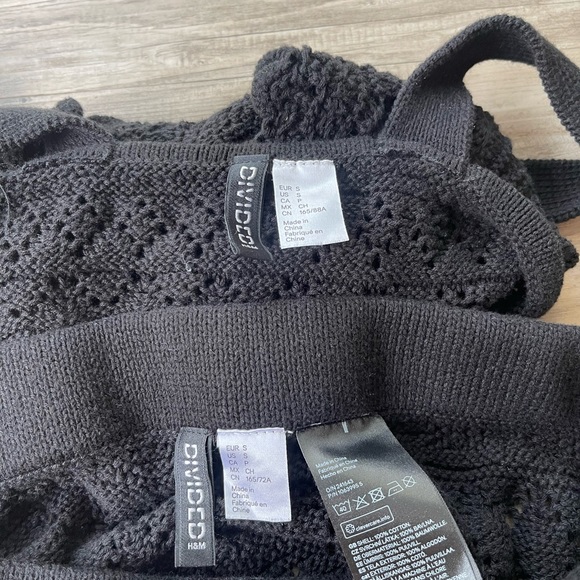 H&M POINTELLE CROCHET SET - Picture 5 of 5